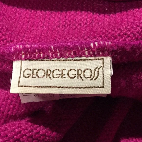 🌷2 for $20🌷 George Gross New Zealand wool blend knitted skirt - Picture 6 of 9